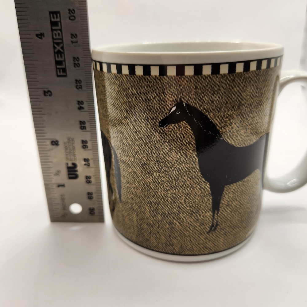 Sakura Brandon House by Warren Kimble Barnyard Animals Horse Coffee Mug - Picture 5 of 8